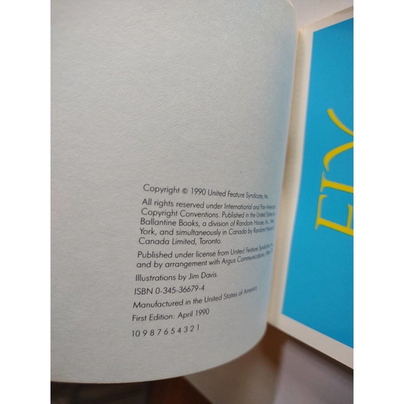 Garfield Words To Live By Postcard Book 30 Different Jim Davis Comic Cat 1990 - Picture 2 of 10